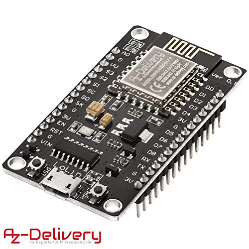 Placa de Desenvolvimento AZDelivery NodeMCU AZDelivery - Prototipagem de circuitos - desenvolvimento, nodemcu