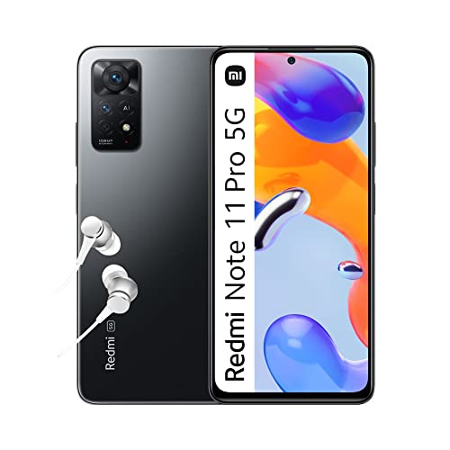 Smartphone XIAOMI Redmi Note 11 Pro 5G (6.67'' - 6 GB - 128 GB - Cinzento) Xiaomi - Telemóveis - 6.67 polegadas, 6 GB RAM, 128 GB storage, 5g