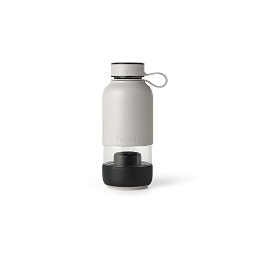 Garrafa de Água Lekue 0301018G10M017 | Transparente Lékué - Garrafas de água - filtrada, vidro borosilicato, filtro natural, redução de plástico