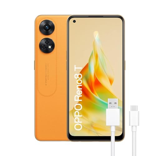 Smartphone OPPO Reno 8T (6.67'' - 8 GB - 128 GB - Laranja) Oppo - Telemóveis - 6.67 polegadas, 8 gb, 128 GB, laranja