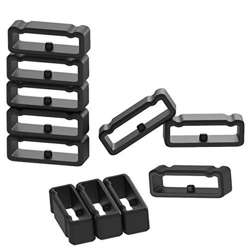 Bracelete CHO FIT Silicone (Suunto - Preto) Chofit - Acessórios para monitor de atividades - silicone, suunto core, suunto 9, preto