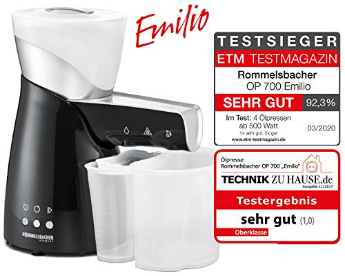 Rommeslacher Op 700 Máquina de Pressão a Frio Rommelsbacher - Centrifugadoras - pressão, frio, 650 w