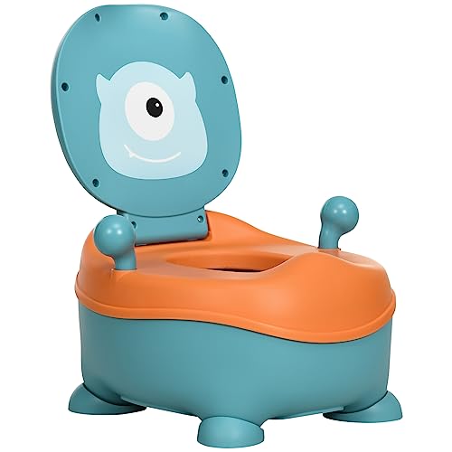 Porta-Bebe Zonekiz Alien | Azul (Cozinha e Casa de Banho) SPANISH AOSOM - Acentos de vaso - orinal, alien, banheiro extraível, anti-salpicos