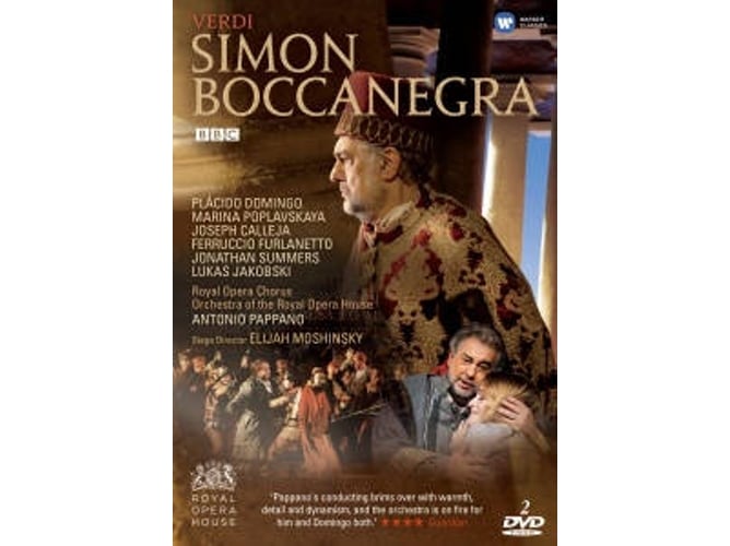 DVD Giuseppe Verdi - Simon Boccanegra (Edizione Speciale) (2 DVDs) Emi Music - Dvds e vídeos - dvd, giuseppe verdi, simon boccanegra, edição especial