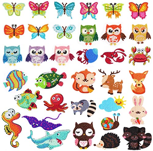 Kit de Pintura CHYEEH Diamond Painting 5D Animals CHYEEH - Enfeites e acabamentos - kit, pintura, chyeeh, diamond painting, animals
