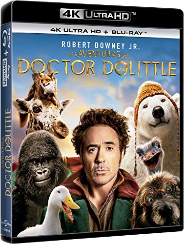 Blu-Ray Las Aventuras Del Dr. Dolittle (Edição em Espanhol) UNIVERSAL PICTURES SPAIN, S.L. - Dvds e vídeos - blu-ray, aventuras, dr. dolittle, edição em espanhol