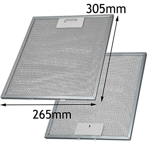 Filtro para Exaustor SPC 1-3/4'' Alumínio Spares2go - Eletrodomésticos - filtro, exaustor, alumínio