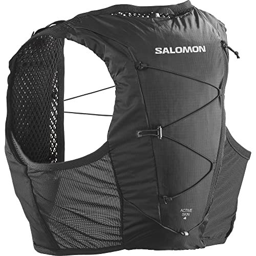 Chaleira para Bebidas Salomon Active Skin 4 No Flasks Salomon - Mochilas - hidratação, corrida, transpirável, bolsas estratégicas
