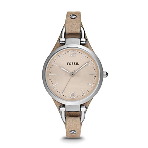 Relógio Fossil Q Gorgia Sable Castanho para Mulher Fossil - Relógios - led, 3,2mm, castanho, couro