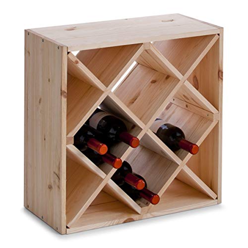 Cava de Vinho ZELLER 13171 | Madeira (Ferragens) Zeller - Suportes para vinhos - madeira, ferragens