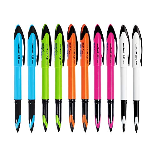 Esferográfica UNI-BALL Air Trend (Rosa - 0.7 mm) Mitsubishi Pencil - Canetas - esferográfica, uni-ball air trend, rosa, 0.7 mm, tinta gel, biodegradável