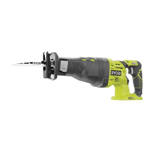 Serra Sabre RYOBI R18RS-0 (Ferramentas Eléctricas) Ryobi - Serras recíprocas - sem ferramenta, anti-vibração, metal plana, madeira