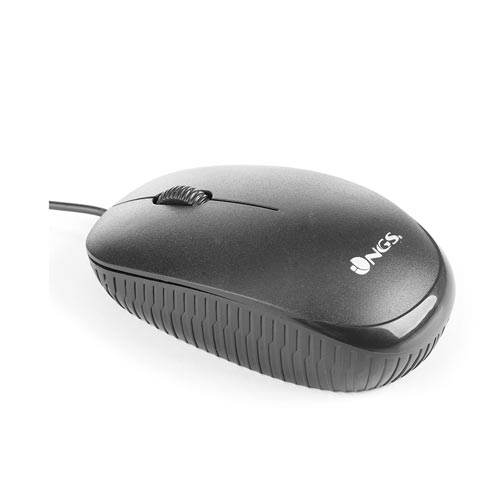Rato Gaming NGS Flame (Ótico - 8000 dpi - Preto) NGS - Ratos e trackballs - óptico, 8000 dpi, gaming, preto