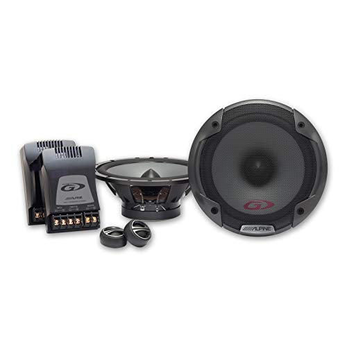 Colunas Auto ALPINE 16.5 Cm 2 Way High Power Alpine - Áudio - 16.5 cm, 2-way, high power, montagem orientável