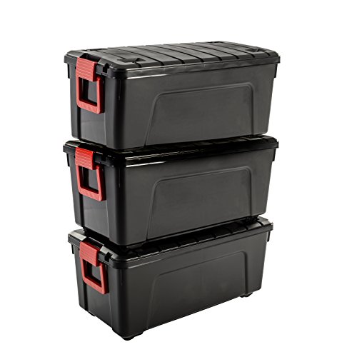 Caixa de Arrumação IRIS OHYAMA Store It All Box Sia-75 Iris Ohyama - Recipientes de armazenamento doméstico - caixa, arrumação, iris ohyama, store it all box sia-75, sistema fecho clique, tampa fixa, bloqueável, utilização interno exterior