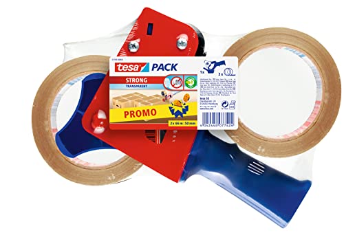 Dispensador de Fita Cola TESA® Pack (2 rollos) TESA - Dispensadores de fita - fita cola, 2 rollos, adesivo forte