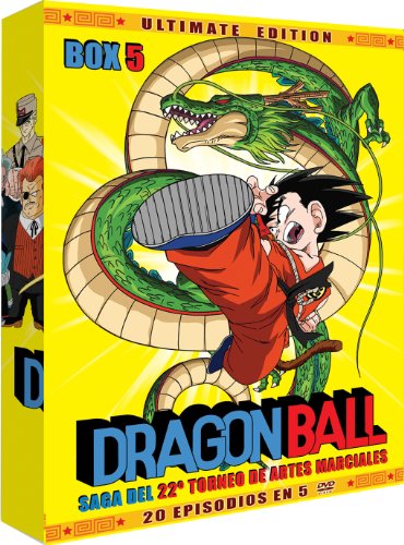 DVD Dragonball Box 5 (Edição em Espanhol) 20th Century Fox Home Entertainment España, S.A. - Dvds e vídeos - box 5, espanhol, gran torneo, artes marciales