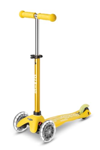 Trotinete MICRO Deluxe Led (Idade Mínima: 3 anos) Micro - Motociclos e scooters - idade mínima 3 anos, rodas macias, sistema de segurança, freio