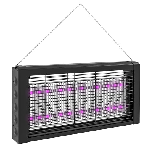 Lâmpada Anti-Mosquito HOMCOM com Luzes Led SPANISH AOSOM - Armadilhas de controle de pragas - anti-mosquito, luzes LED
