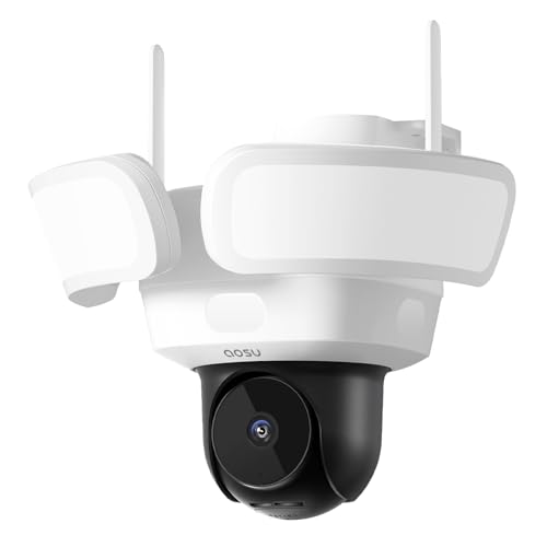 Câmara de segurança AOSU 3K | Branco (Domótica) AOSU - Câmeras de vigilância - domótica, branco, segurança
