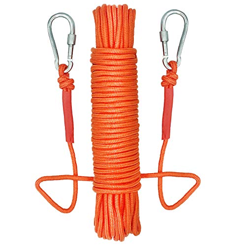 Corda de Tecido 20M 6Mm/8Mm Diametro - Laranja UTOMAG - Cabos e cordas de hardware - corda, tecido, laranja, 20m