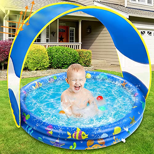 Piscina Insuflável JOJOIN (Branco - Poliéster) Masool - Equipamento de jogo ao ar livre - insuflável, branco, poliéster