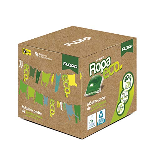 Detergente em Cápsulas FLOPP (70 cápsulas) FLOPP - Detergente para a roupa - cápsulas, 70 cápsulas