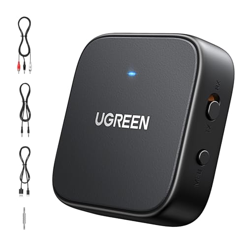 Adaptador UGREEN Receptor Transmissor Bluetooth 5.2 (2 em 1) Ugreen Group Limited - Transmissores de áudio - bluetooth, transmissor, 2 em 1