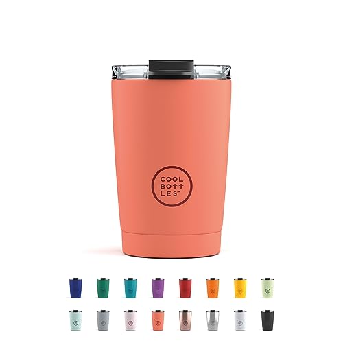 Garrafa Térmica COOL BOTTLES Termo Café Bebidas Calientes 5 Horas e Frías 10 Horas Cool Bottles - Porta-alimentos e bebidas - inox, 330ml, 5h quente, 10h frio