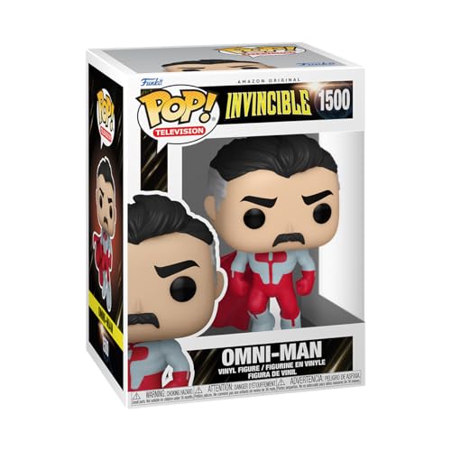 Figura FUNKO Pop! Television: Invincible - Omni-Man Funko - Brinquedos - vinil, 9 cm, colecionável