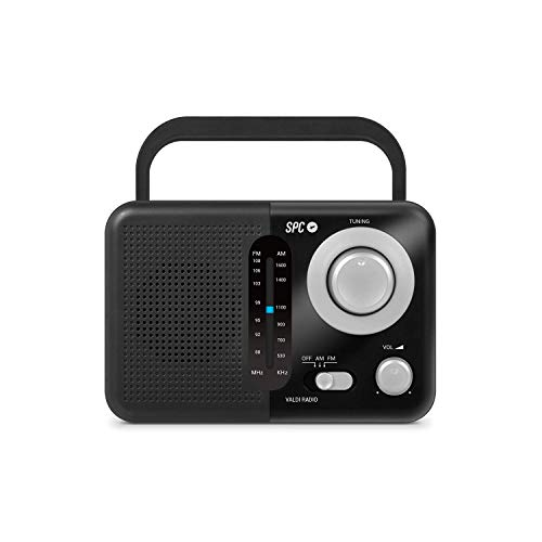 Rádio SPC Valdi (Branco - Digital - FM/AM) SPC - Radios - digital, fm/am, lcd, sleep