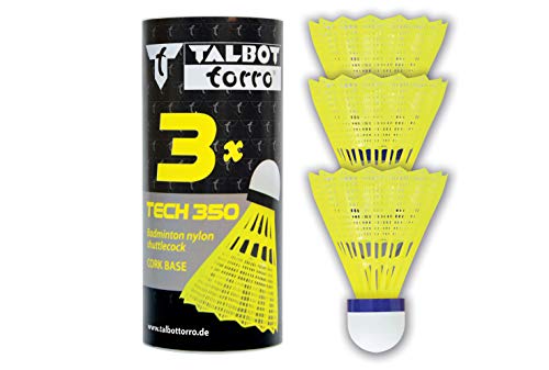 Torro Badminton Ball Tech 350 Medium Talbot TALBOT torro - Penas de pena - badminton, tech 350, medium