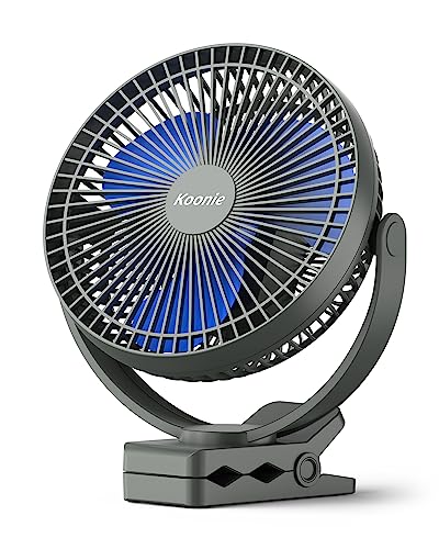 Ventoinha Portátil com Bateria Recarregável de 10000 Mah Koonie - Ventiladores - portátil, bateria recarregável, 10000 mAh