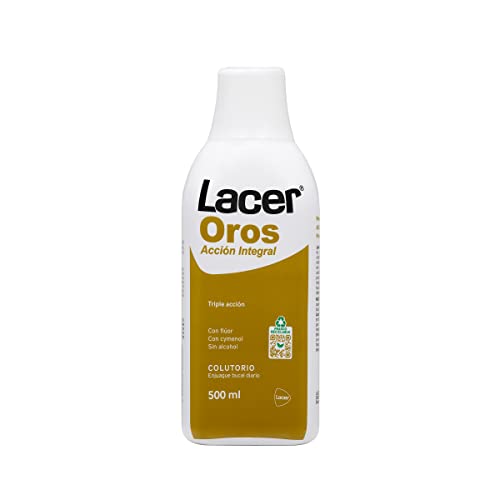 Pasta de Dentes LACER Oros Colutorio (500 ml) Lacer - Enxaguatório bucal - pasta, dentes, lacer, oros, colutorio