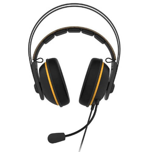 Auscultadores com Fio ASUS Tuf Gaming H7 (Over Ear - Com Microfone - Preto) ASUS - Fones de ouvido e headsets - binaural, fita de cabeça, preto, com fios