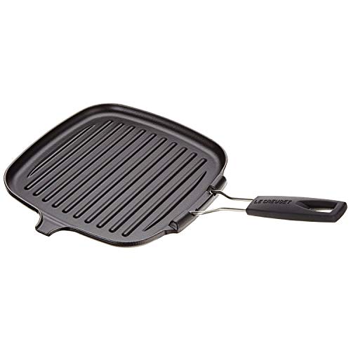 Grelhador Quadrado LE CREUSET Preto (Material: Cerâmica) Le Creuset - Utensílios de cozinha - cerâmica, quadrado