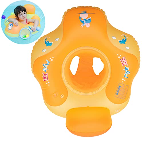 Flutuador MYIR JUN com Assento e Almofada Laranja Myir JUN - Brinquedos - assento, almofada, amovível, flutuador