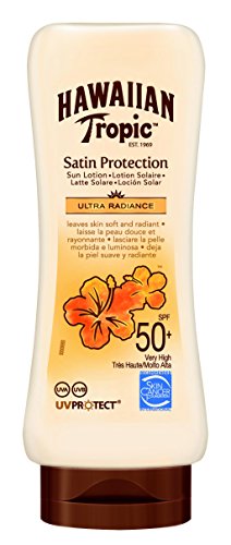 Creme Corporal HAWAIIAN TROPIC Satin Protection Extrema Radiance Spf 50+ Creme (180 ml) Hawaiian Tropic - Protetor solar - creme corporal, hawaiian tropic, satin protection, extrema radiance, spf 50, 180 ml