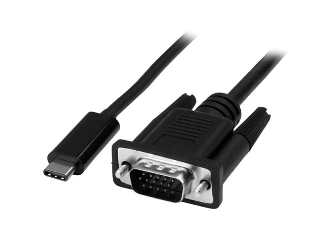 Cabo de Vídeo Adaptador STARTECH.COM CDP2VGAMM1MB STARTECH.COM - Cabos - adaptador, vídeo