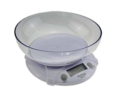 Balança de Cozinha Digital com Tampo de Vidro 7Kg/1G Familymall FamilyMall - Utensílios de Cozinha - digital, vidro, 7kg, familymall