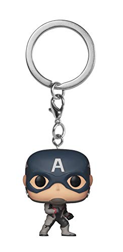 Porta-chaves FUNKO POP! Marvel: Avengers - Capitão América (Endgame) Funko - Porta-chaves - porta-chaves, funko pop, marvel, avengers, capitão américa, Endgame