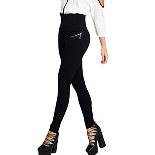 Calções para Mulher VPASS MAYAS Slim Fit Preto para Fitness (L) VPASS Mujer Pantalones - Roupa - calças, mulher, vpass mayas, slim fit, preto, fitness