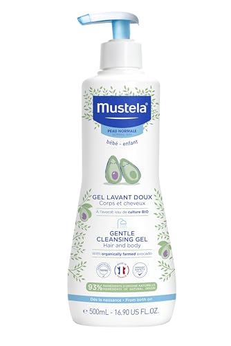 Gel de Limpeza Suave MUSTELA (500 ml) Mustela - Shampoo & condicionador - gel, limpeza, suave, 500 ml, pele delicada
