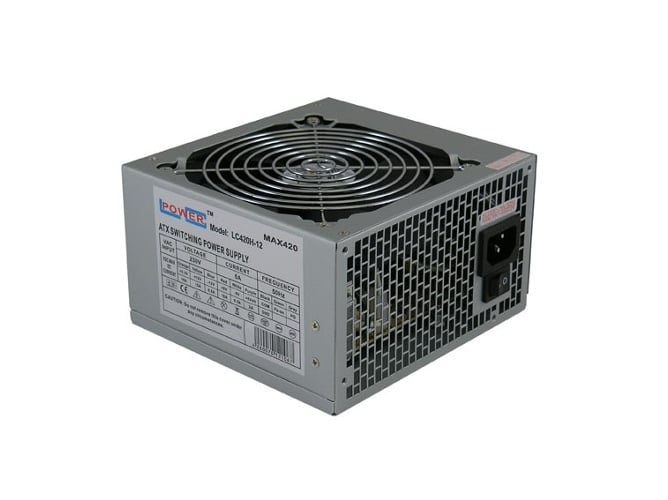 Fonte de Alimentação LC-POWER LC420H-12 LC-Power - Fontes de alimentação para computador - fonte alimentacao, 120mm, pfc ativo, 20+4 pin atx, 12v 3.0a, sata, ide, FDD, pcie, molex