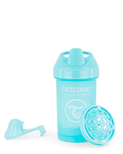 Garrafa de bebida twistshake crawler cup azul pastel 8+ meses Twistshake - Copos de transição - twistshake, azul pastel, 8 meses