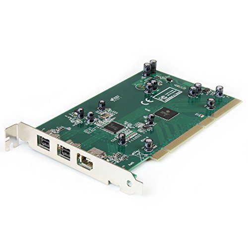 Placa Adaptadora de Interface STARTECH.COM PCI1394B3E STARTECH.COM - Computadores - ieee 1394, pci x1, 800 Mbit/s, texas instruments