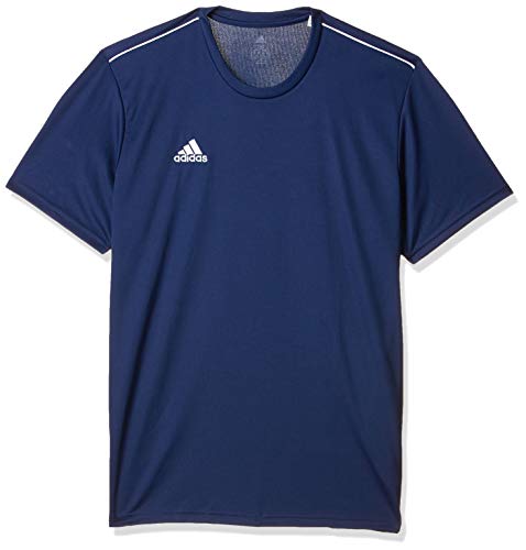 T-shirt para Homem ADIDAS Core 18 Azul para Futebol (M) adidas - Camisas e tops - homem, futebol, azul, m