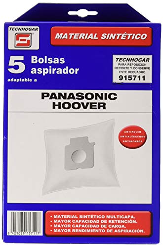 Saco para Aspirador TECNOHOGAR HOOVER (Compatibilidade: Hoover) TECNHOGAR - Acessórios de aspirador - hoover, sintético, compatível