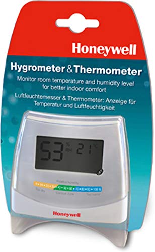 Honeywell Hhy70E Termómetro e Humidímetro Branco Termómetro de Interior Honeywell - Higrômetros - termómetro, humidímetro, interior, sem fios