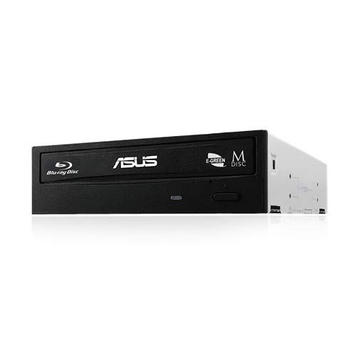 Drive Ótica Externa ASUS BW-16D1HT (Blu-Ray - Preta) ASUS - Dispositivos de armazenamento - blu-ray, externa, preta